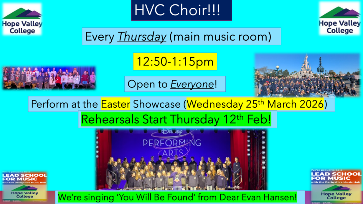 HVC Choir Poster
