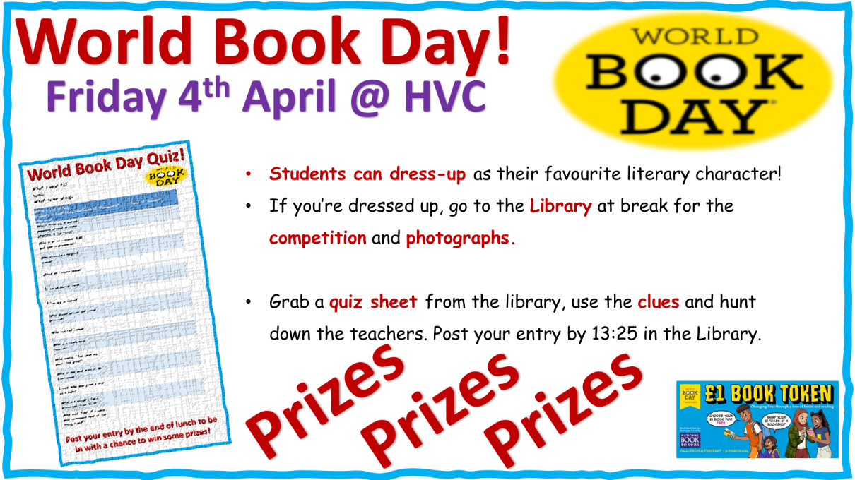 World Book Day poster
