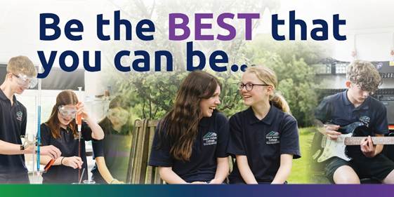 Be The BEST That you can be Open Evening Poster