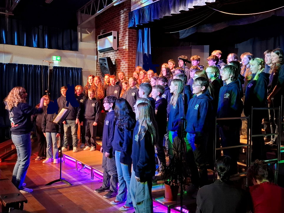Disney Choir performing at school