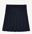 A black skirt